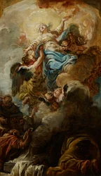 Study for the Assumption of the Virgin